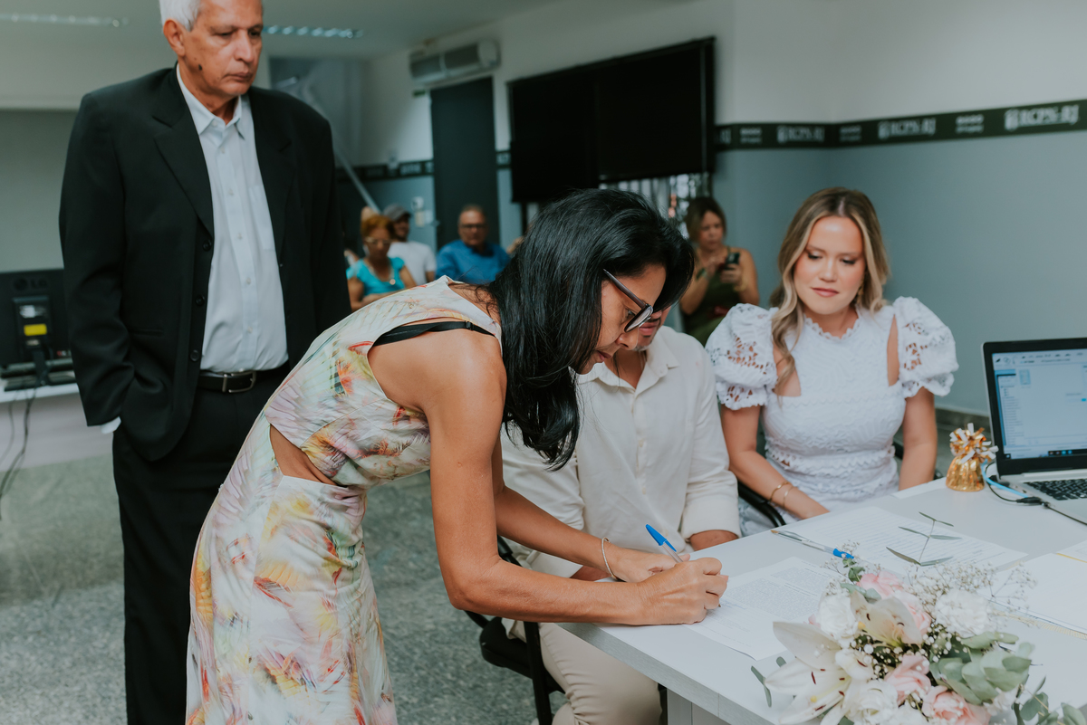 fotografia casamento civil casal ilha do governador cartório 1 registro civil das pessoas naturais da capital do Rio de Janeiro fotografa bruna Guerson 
