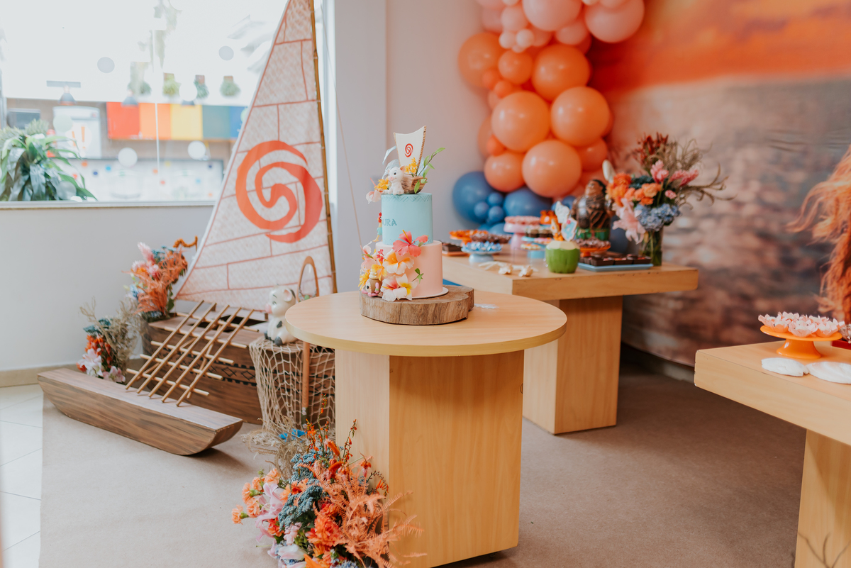 fotografia festa infantil fotografa familia 4 anos Laura tema Moana casa de festas espaço animania Botafogo Rio de Janeiro rj bruna guerson 