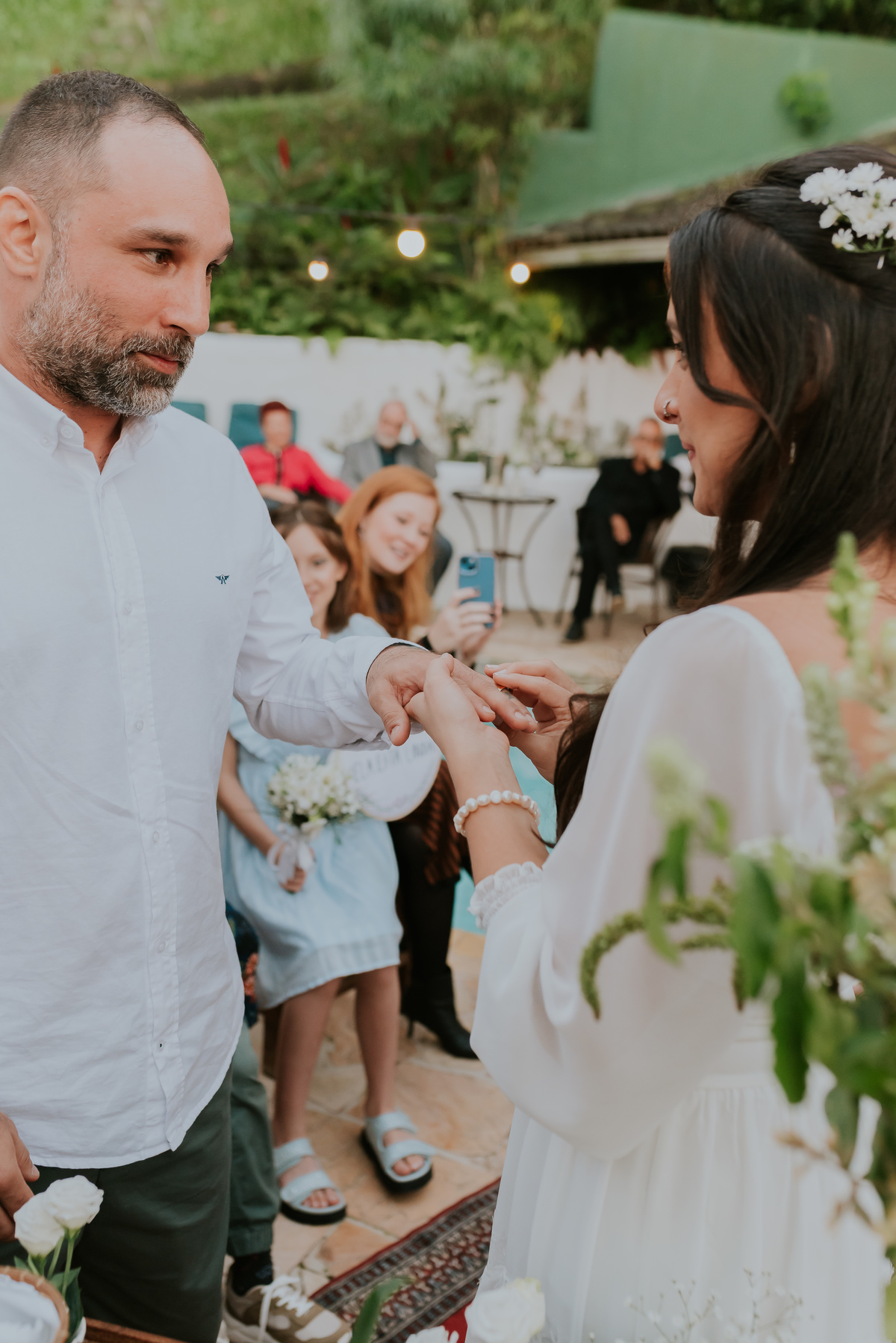 fotografia fotografa casal civil casamento intimista mini wedding job Barra da Tijuca Rio de Janeiro rj bruna guerson ao ar livre vista