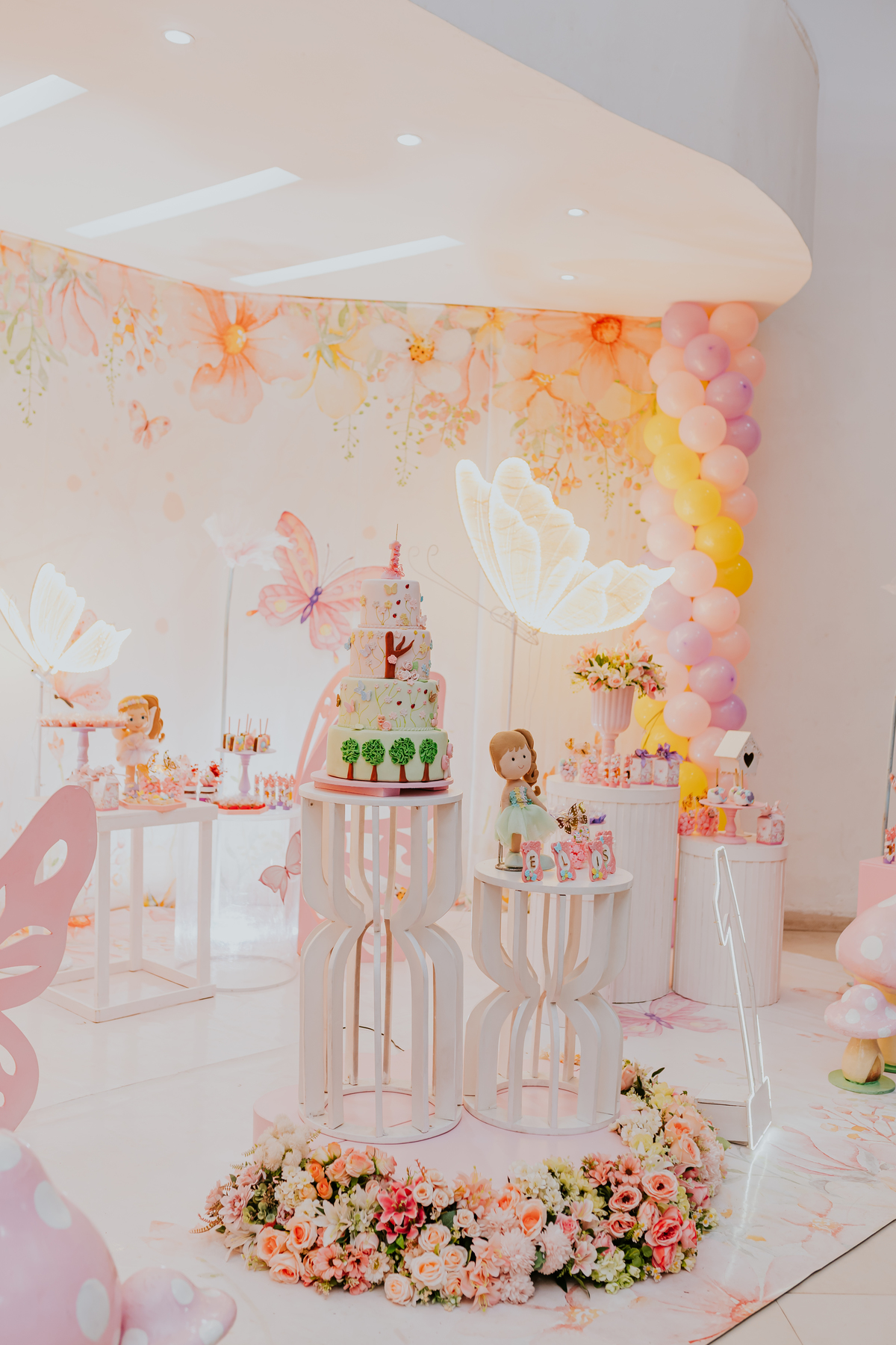 fotografa familia festa infantil 1 ano Elisa tema borboleta casa de festas estação faz de conta taquara Rio de Janeiro Jacarepaguá fotografia 