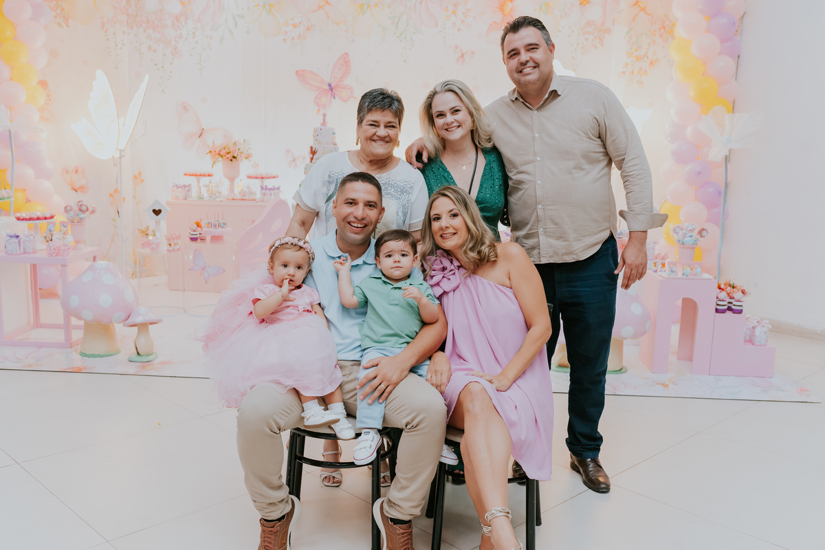 fotografa familia festa infantil 1 ano Elisa tema borboleta casa de festas estação faz de conta taquara Rio de Janeiro Jacarepaguá fotografia 