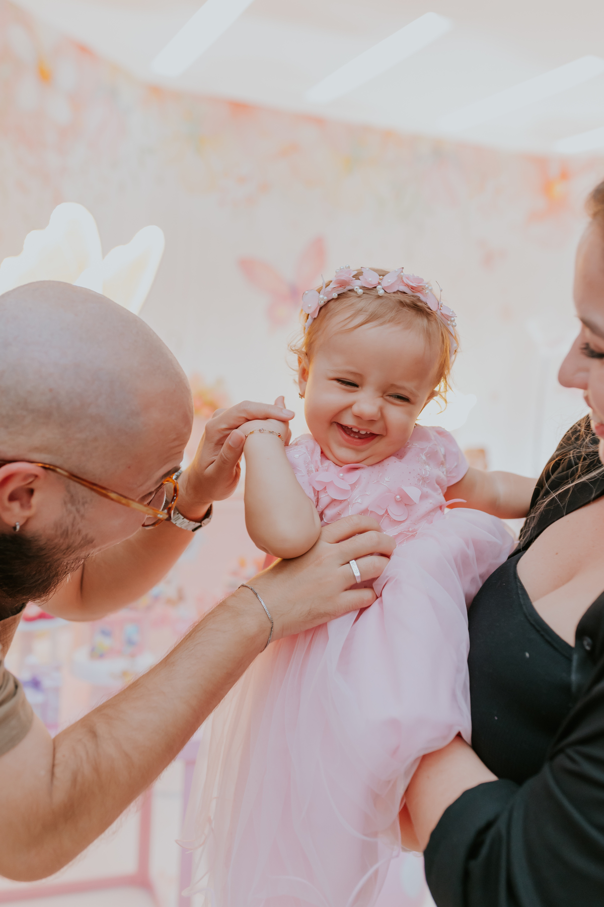 fotografa familia festa infantil 1 ano Elisa tema borboleta casa de festas estação faz de conta taquara Rio de Janeiro Jacarepaguá fotografia 