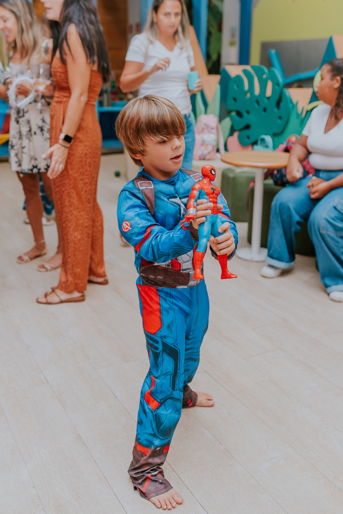 fotografia festa infantil fotografa familia 4 anos Guillermo tema super herois casa de festas espoleta Buffet botafogo rj rio de janeiro 