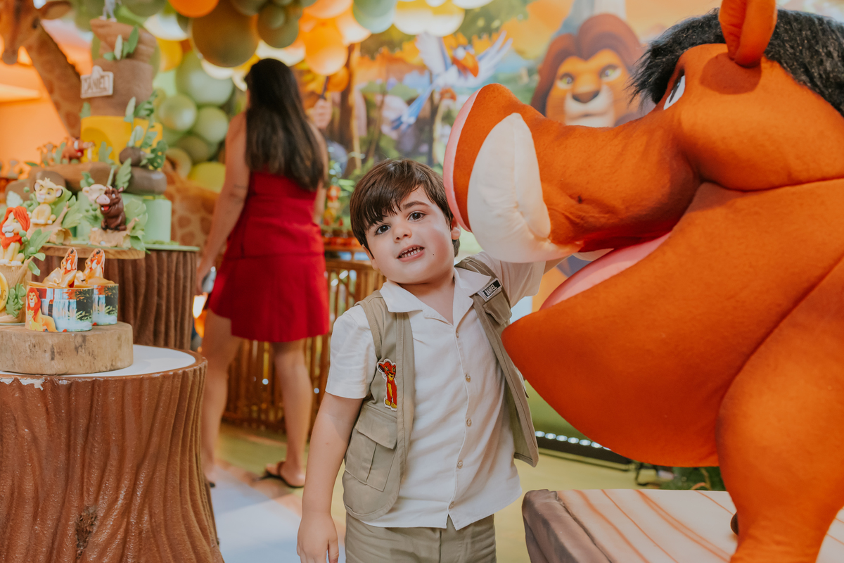 fotografa familia festa infantil fotografia barra da Tijuca 3 anos Daniel tema rei leão rio de janeiro rj 