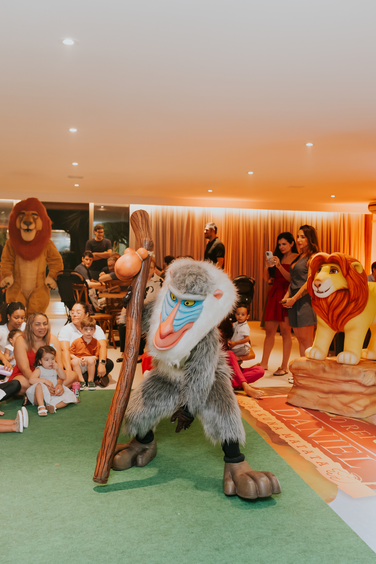 fotografa familia festa infantil fotografia barra da Tijuca 3 anos Daniel tema rei leão rio de janeiro rj 
