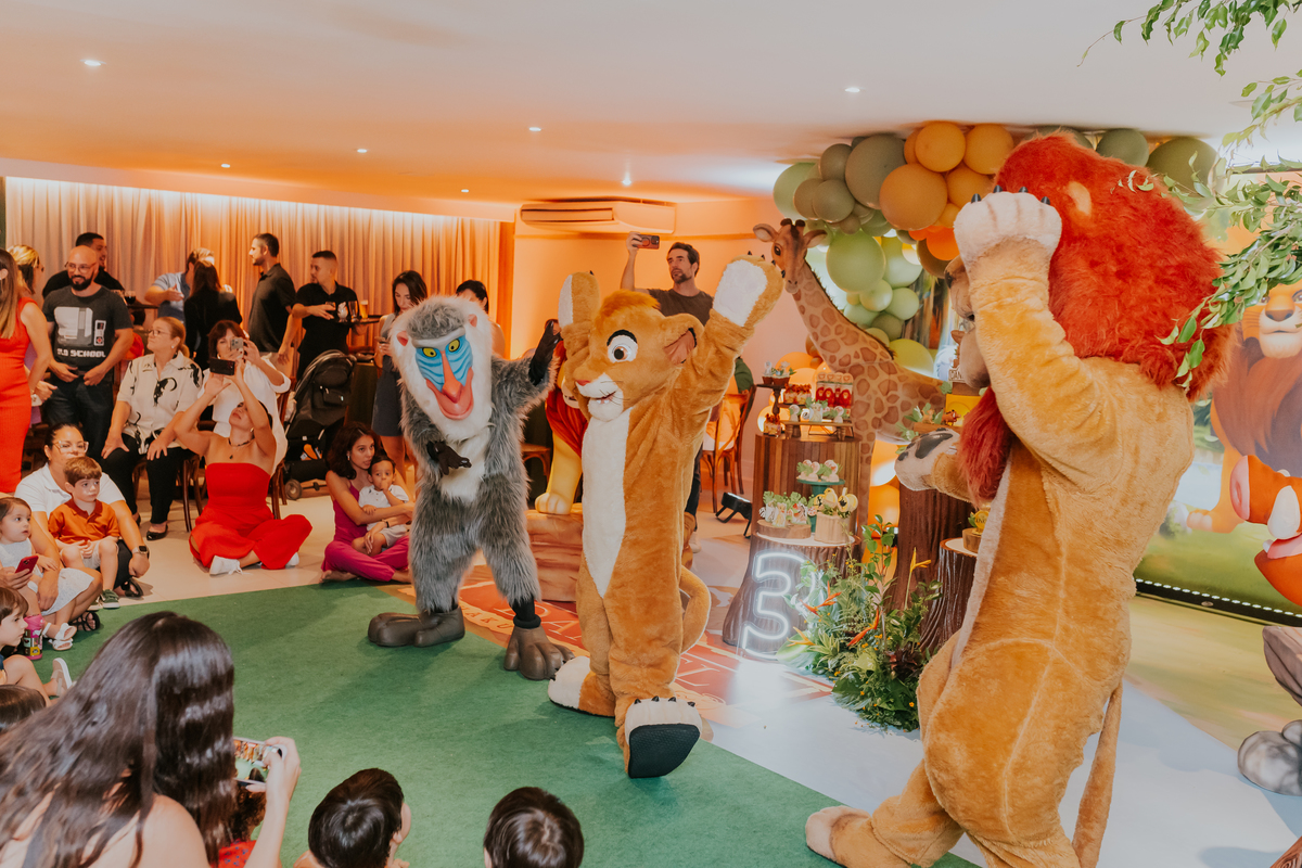 fotografa familia festa infantil fotografia barra da Tijuca 3 anos Daniel tema rei leão rio de janeiro rj 