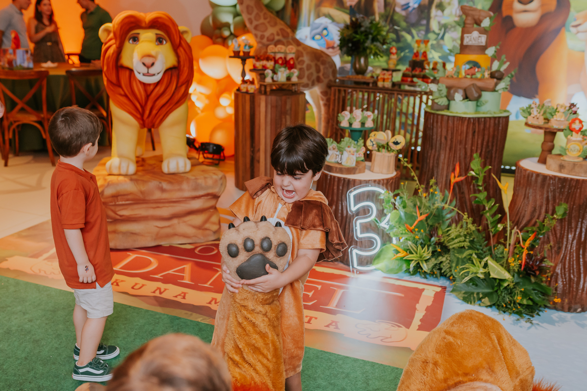 fotografa familia festa infantil fotografia barra da Tijuca 3 anos Daniel tema rei leão rio de janeiro rj 