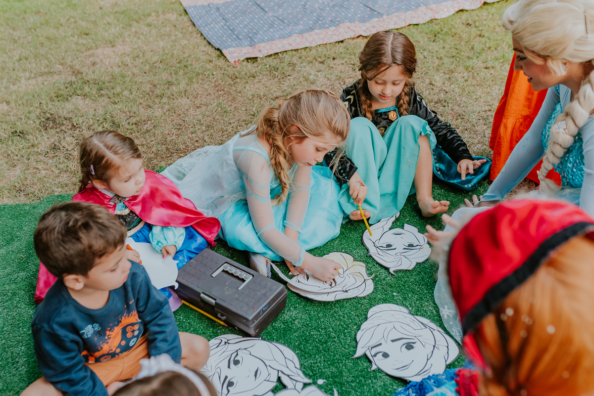 fotografa de familia festa infantil rio de janeiro rj barra da Tijuca Lara 2 anos decoracao tema Frozen 