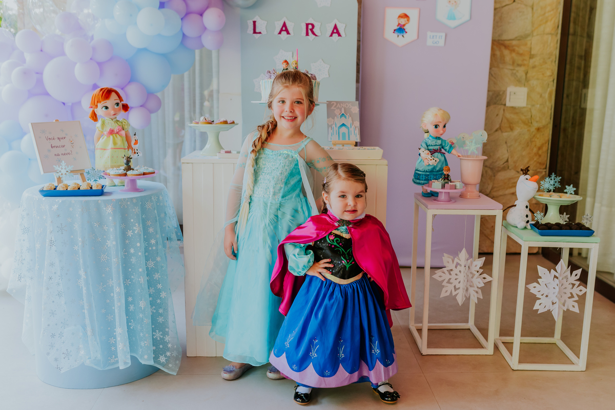 fotografa de familia festa infantil rio de janeiro rj barra da Tijuca Lara 2 anos decoracao tema Frozen 