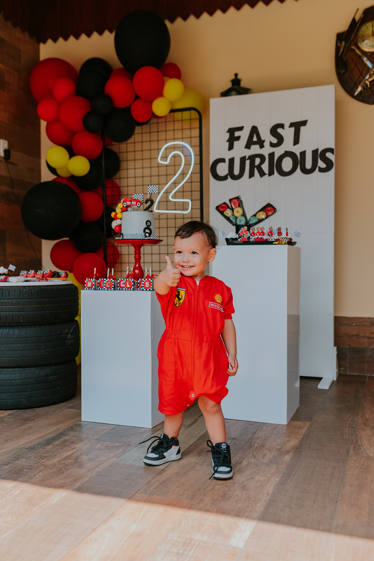 fotografia festa infantil Rio de Janeiro rj fotografa familia 2 anos Nicolas tema carros em casa 