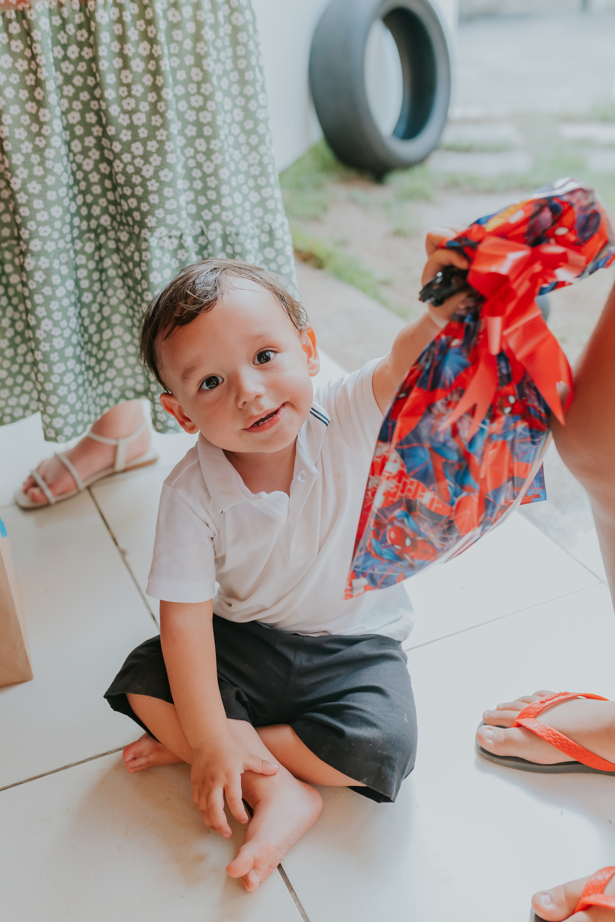 fotografia festa infantil Rio de Janeiro rj fotografa familia 2 anos Nicolas tema carros em casa 