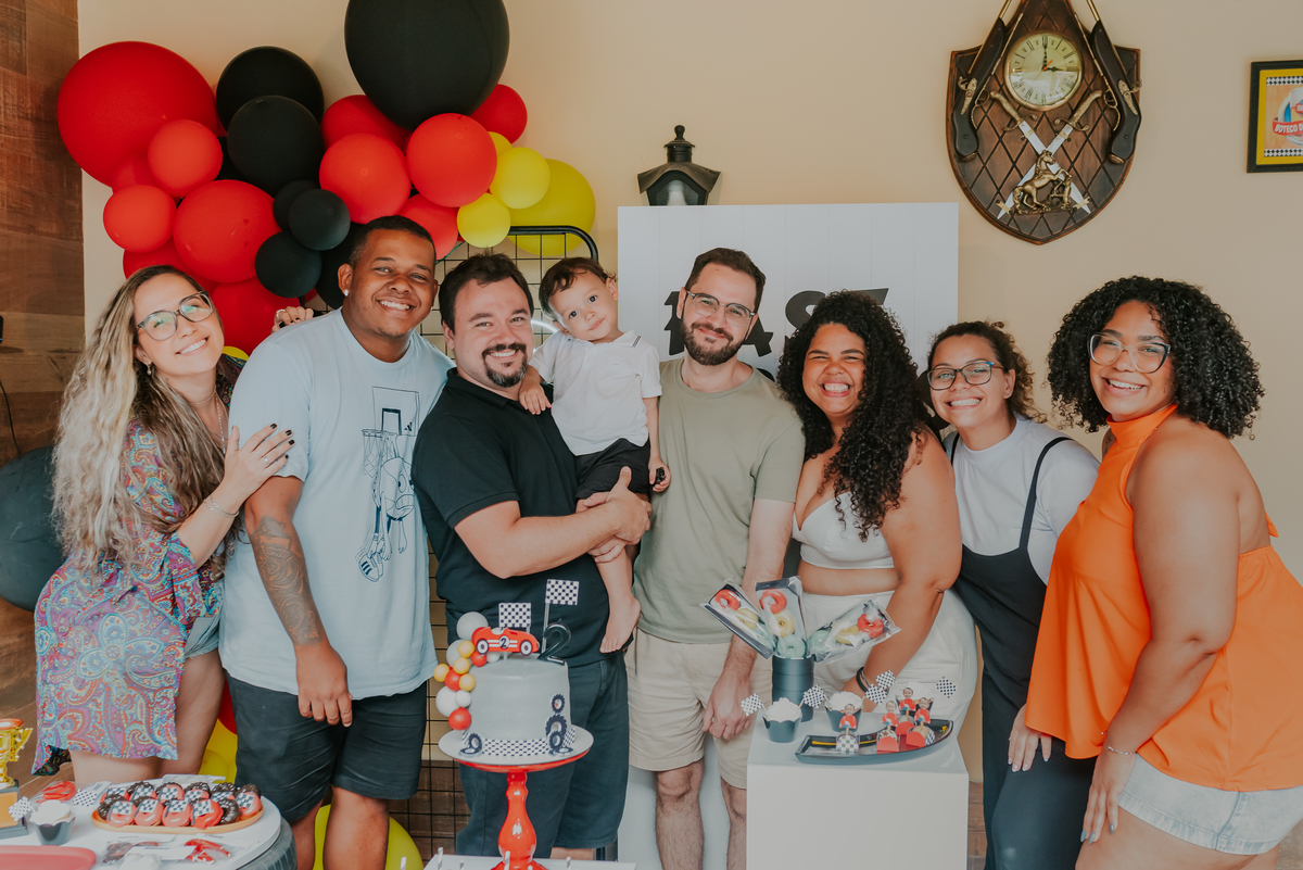 fotografia festa infantil Rio de Janeiro rj fotografa familia 2 anos Nicolas tema carros em casa 