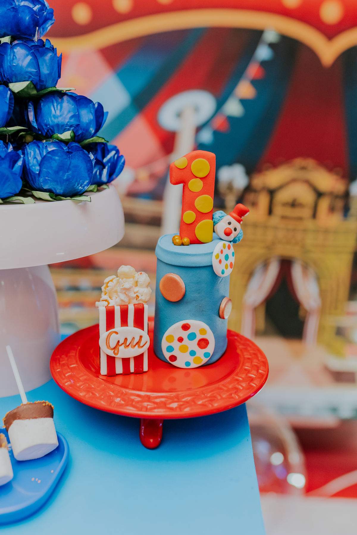 fotografia festa infantil rio de janeiro 1 ano fotografa familia guilherme tema circo Copacabana rj play 