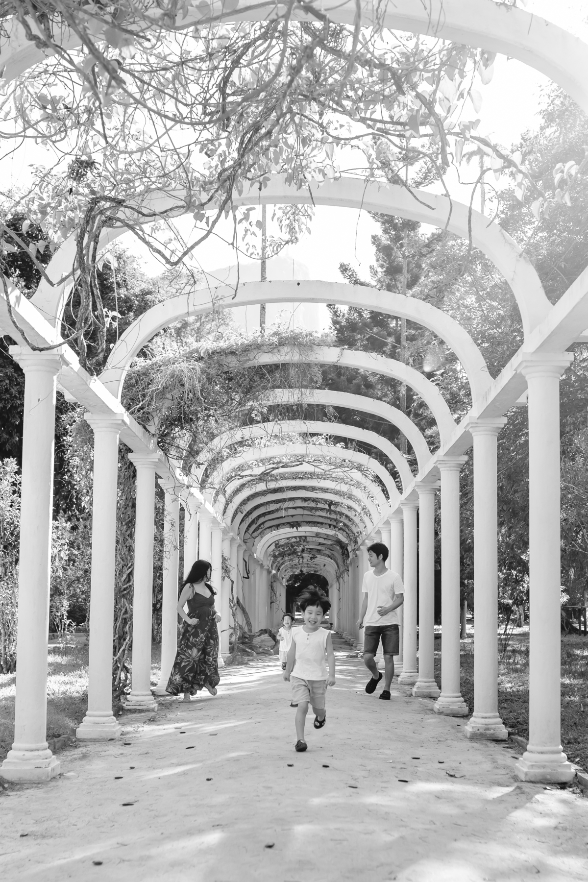 fotografia ensaio externo familia gestante fotografa rio de janeiro rj jardim botânico natureza ponto turístico  