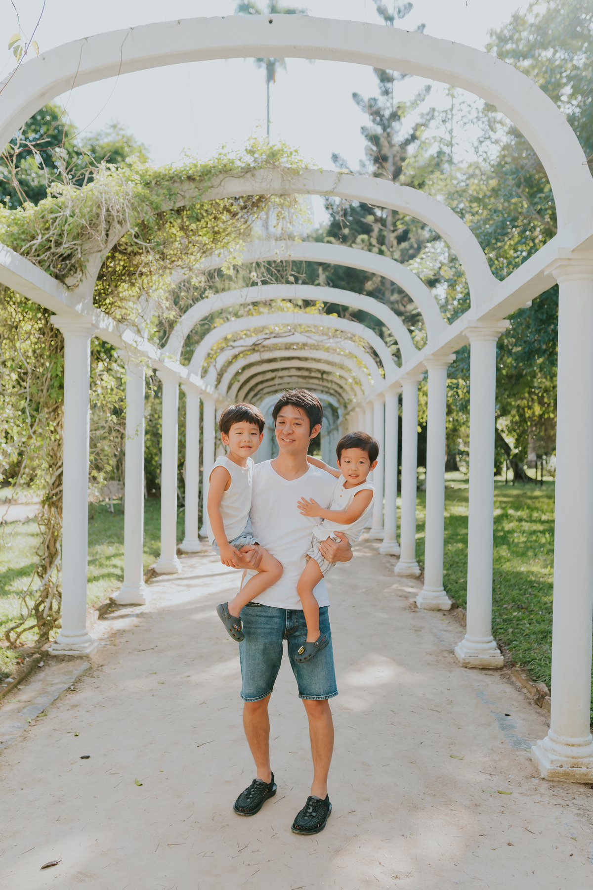 fotografia ensaio externo familia gestante fotografa rio de janeiro rj jardim botânico natureza ponto turístico  