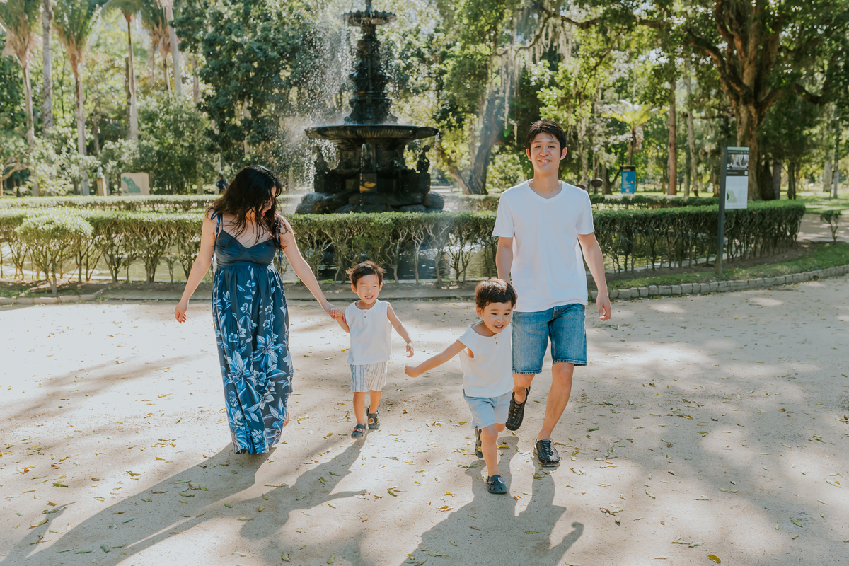 fotografia ensaio externo familia gestante fotografa rio de janeiro rj jardim botânico natureza ponto turístico  