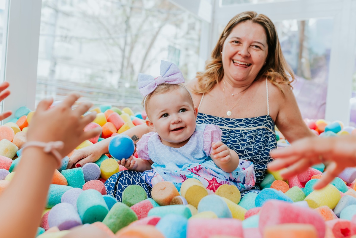 fotografa festa infantil fotografia 1 ano maria Cecilia tema fundo do mar casa de festas a fabrica niteroi Icarai rio de Janeiro rj 