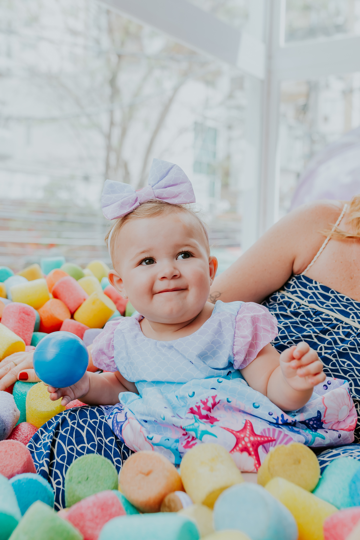 fotografa festa infantil fotografia 1 ano maria Cecilia tema fundo do mar casa de festas a fabrica niteroi Icarai rio de Janeiro rj 