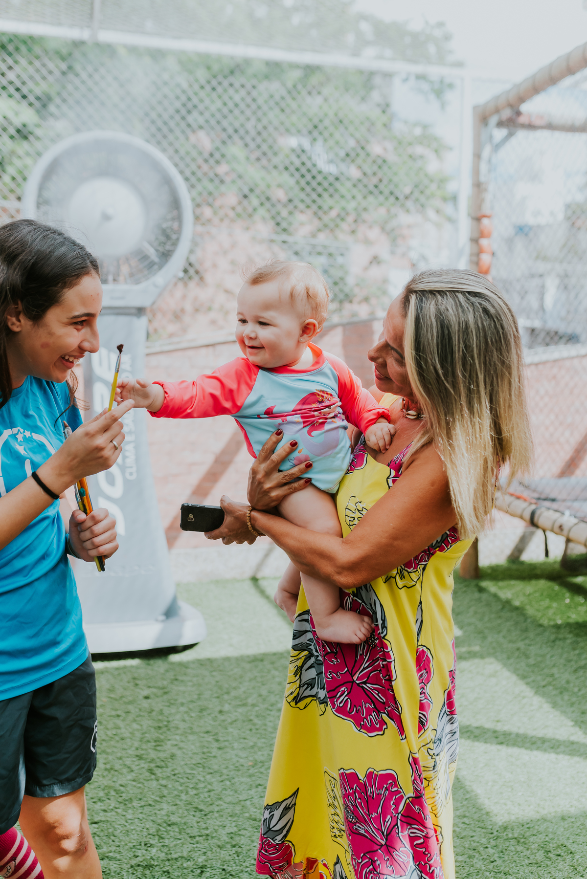 fotografa festa infantil fotografia 1 ano maria Cecilia tema fundo do mar casa de festas a fabrica niteroi Icarai rio de Janeiro rj 