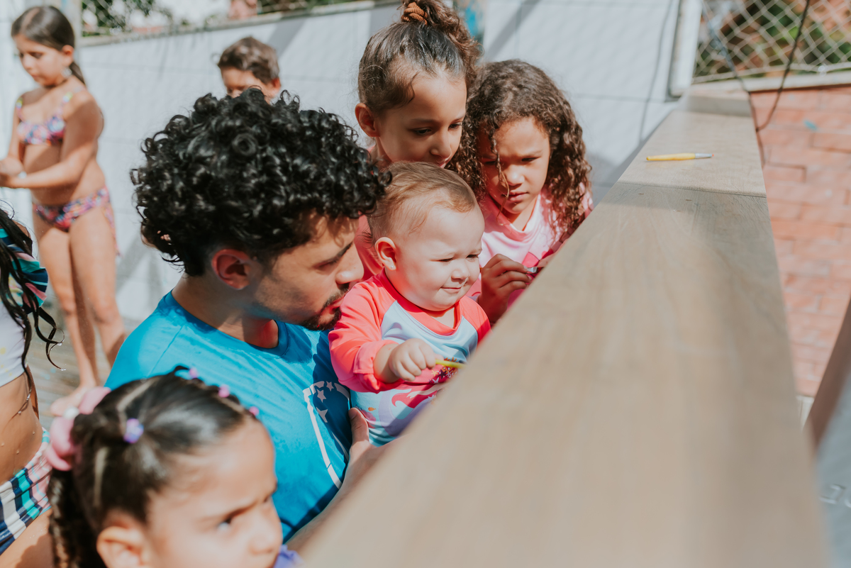 fotografa festa infantil fotografia 1 ano maria Cecilia tema fundo do mar casa de festas a fabrica niteroi Icarai rio de Janeiro rj 