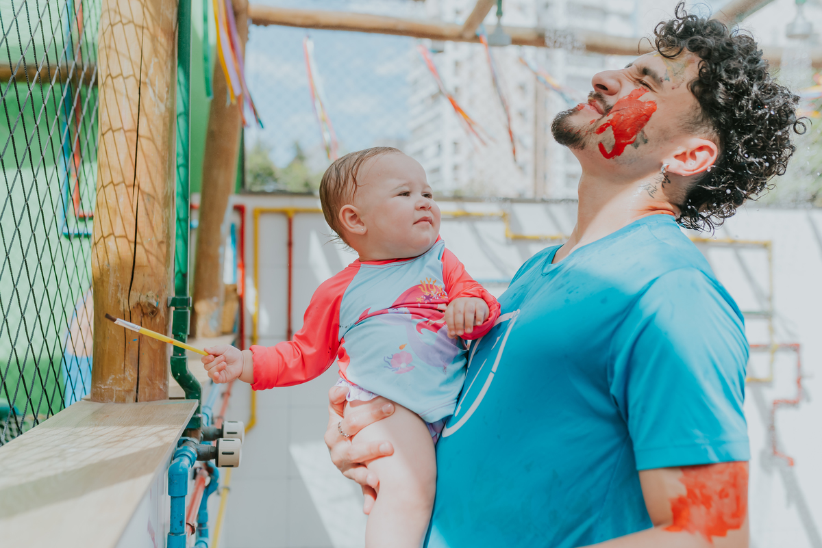 fotografa festa infantil fotografia 1 ano maria Cecilia tema fundo do mar casa de festas a fabrica niteroi Icarai rio de Janeiro rj 