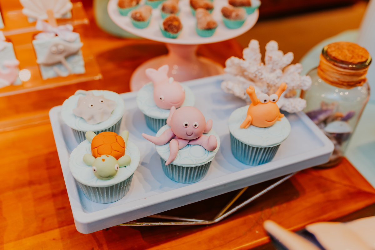 fotografa festa infantil fotografia 1 ano maria Cecilia tema fundo do mar casa de festas a fabrica niteroi Icarai rio de Janeiro rj 