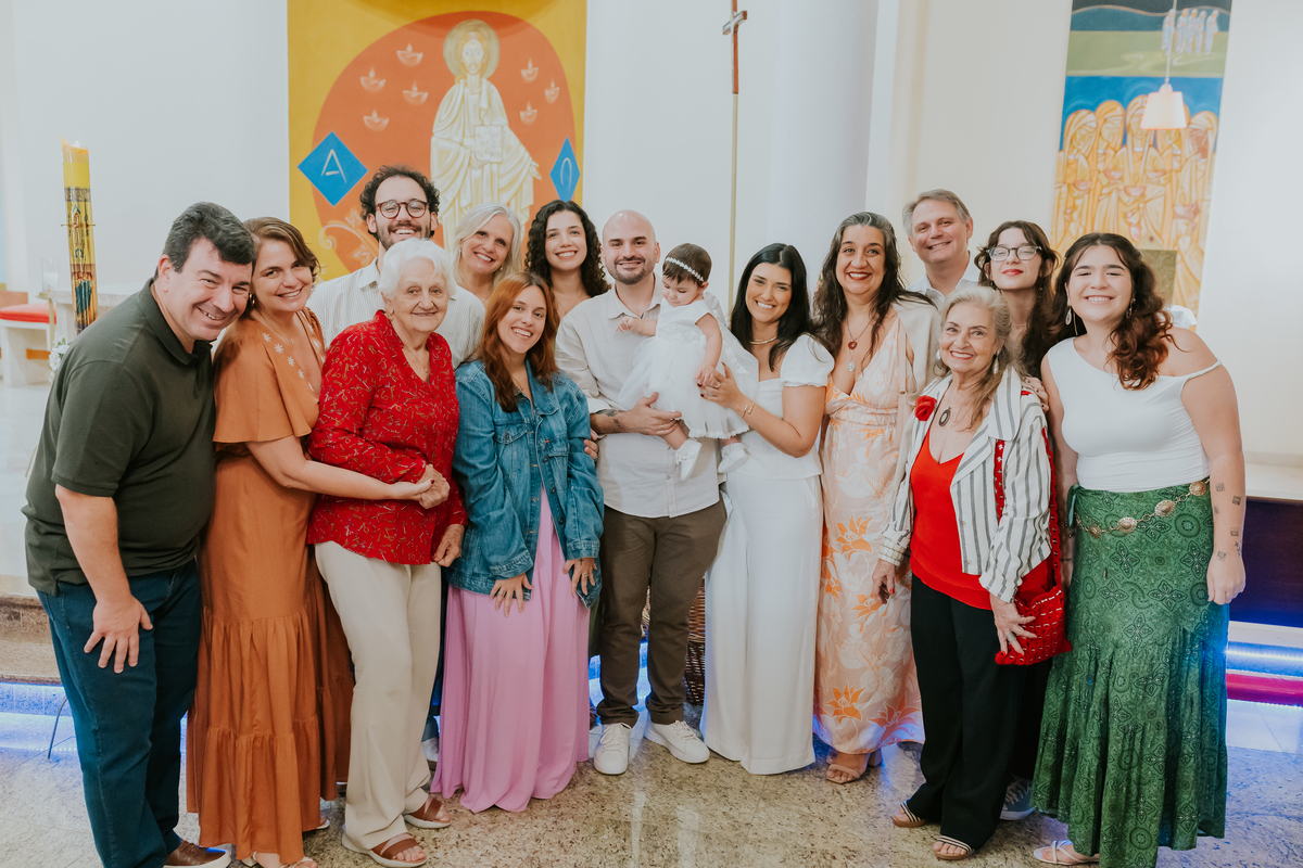 fotografia batizado batismo maria Julia Rio de Janeiro fotografa familia capela nossa senhora de Fátima ilha do governador rj jardim Guanabara 