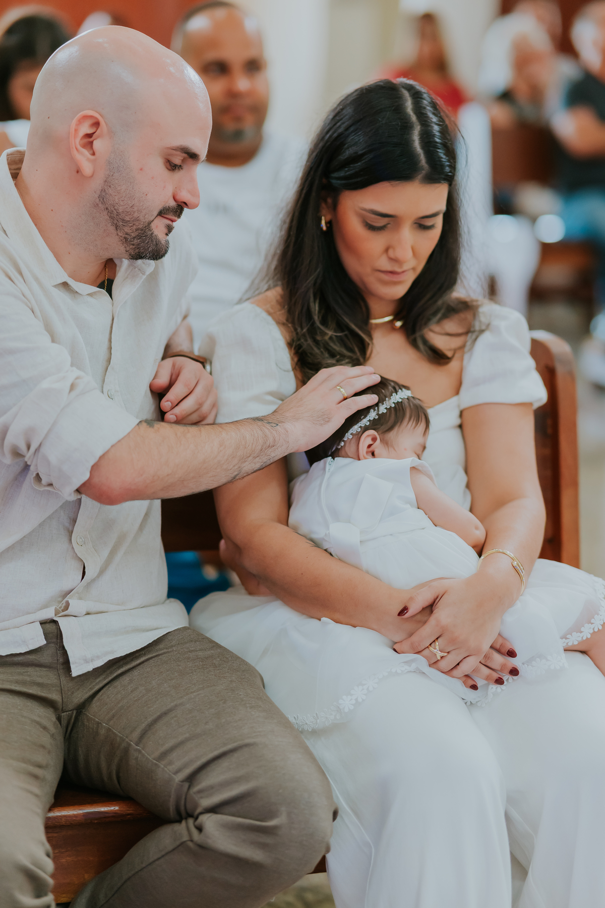 fotografia batizado batismo maria Julia Rio de Janeiro fotografa familia capela nossa senhora de Fátima ilha do governador rj jardim Guanabara 