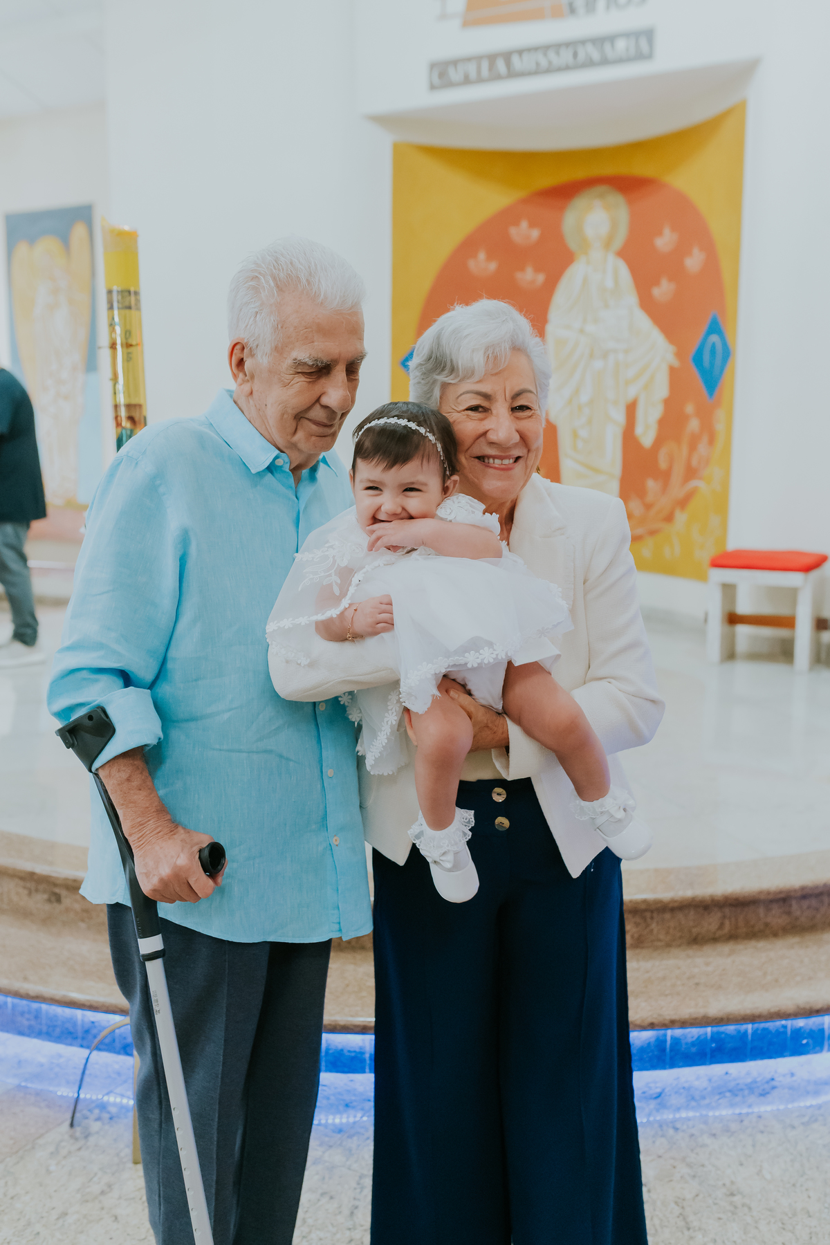 fotografia batizado batismo maria Julia Rio de Janeiro fotografa familia capela nossa senhora de Fátima ilha do governador rj jardim Guanabara 
