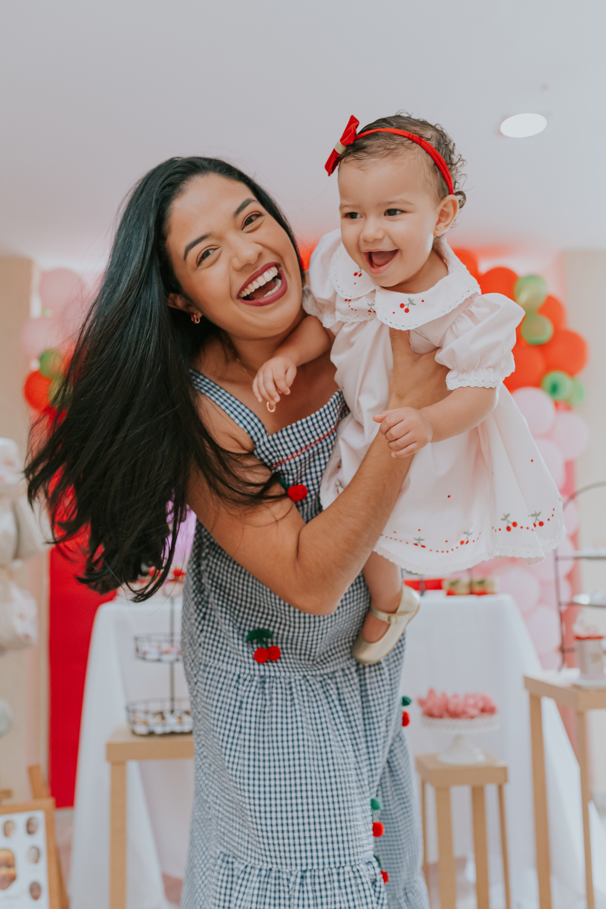 fotografa familia festa infantil fotografia 1 ano diana maria tema cerejinha Río de Janeiro ilha do governador rj 