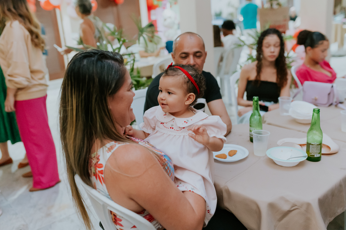 fotografa familia festa infantil fotografia 1 ano diana maria tema cerejinha Río de Janeiro ilha do governador rj 