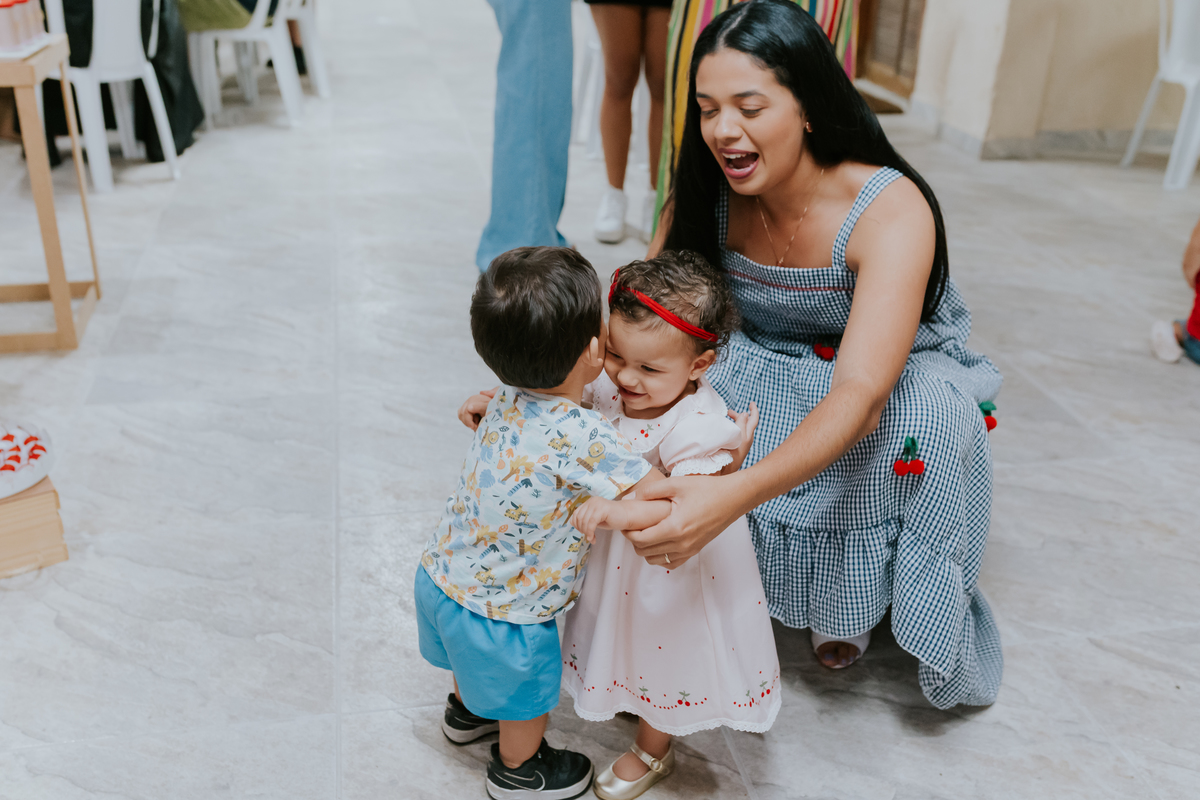 fotografa familia festa infantil fotografia 1 ano diana maria tema cerejinha Río de Janeiro ilha do governador rj 