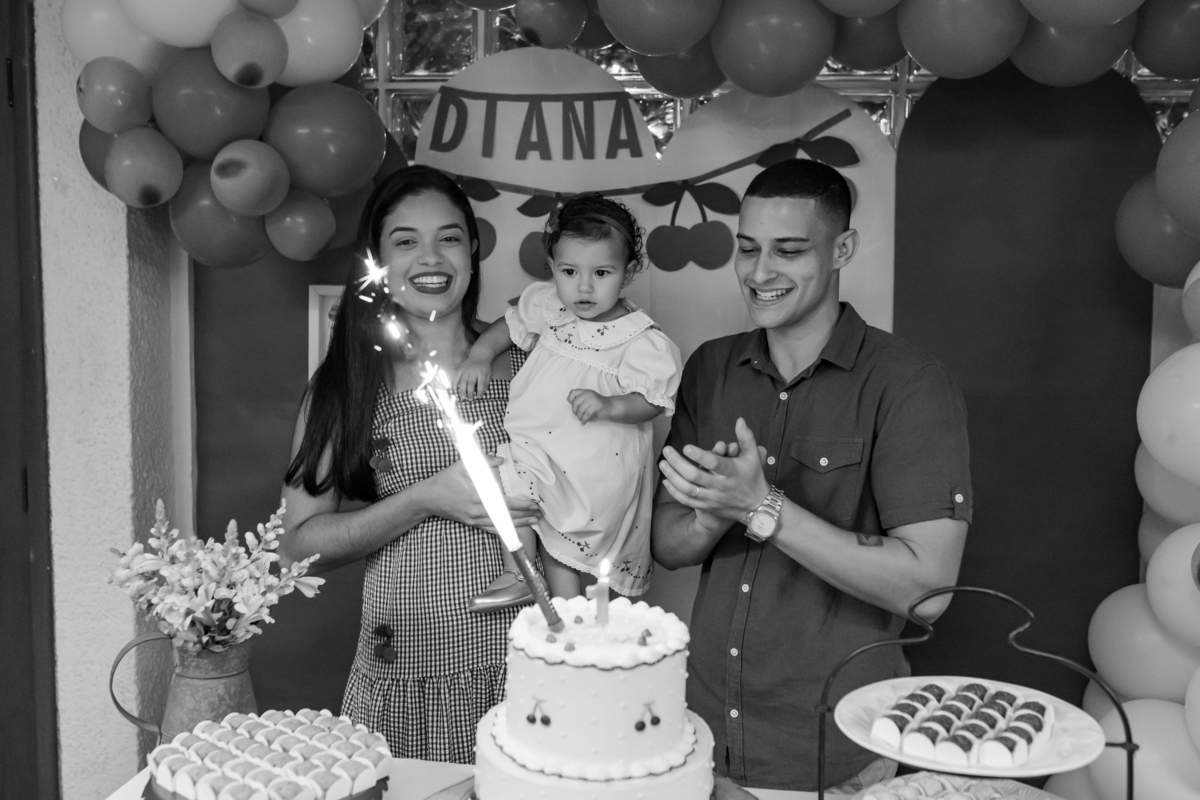 fotografa familia festa infantil fotografia 1 ano diana maria tema cerejinha Río de Janeiro ilha do governador rj 