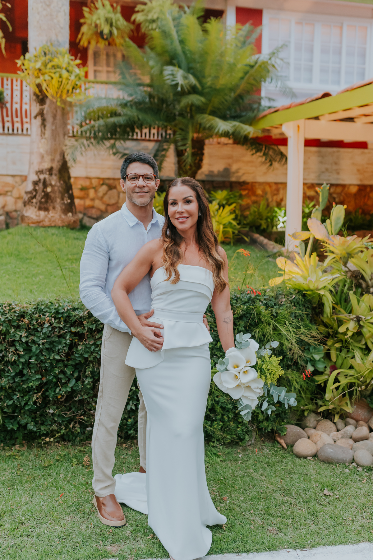 fotografa de casais casamento intimista monique e bruno em casa Rio de Janeiro rj cerimônia familia wedding 