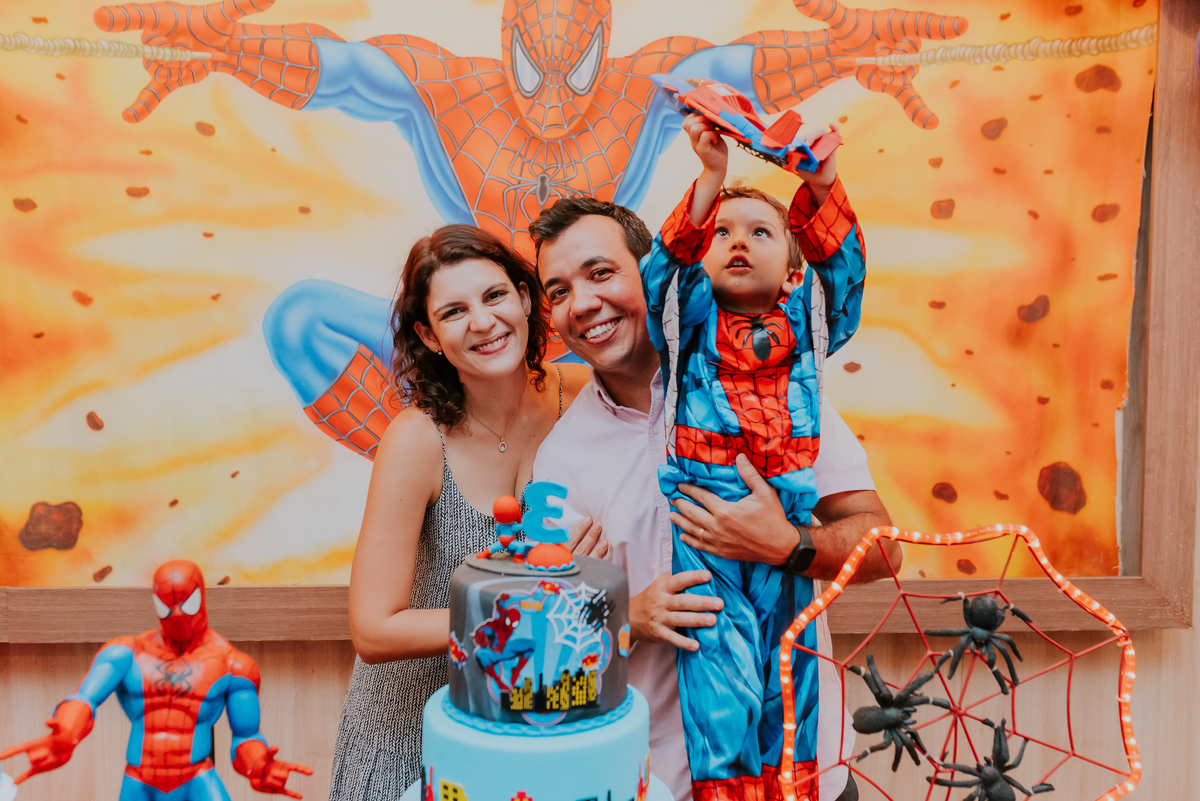 fotografia festa infantil 3 anos tomas laranjeiras Río de Janeiro rj fotografa familia evento homem aranha bruna Guerson casa de festas arca dos sonhos