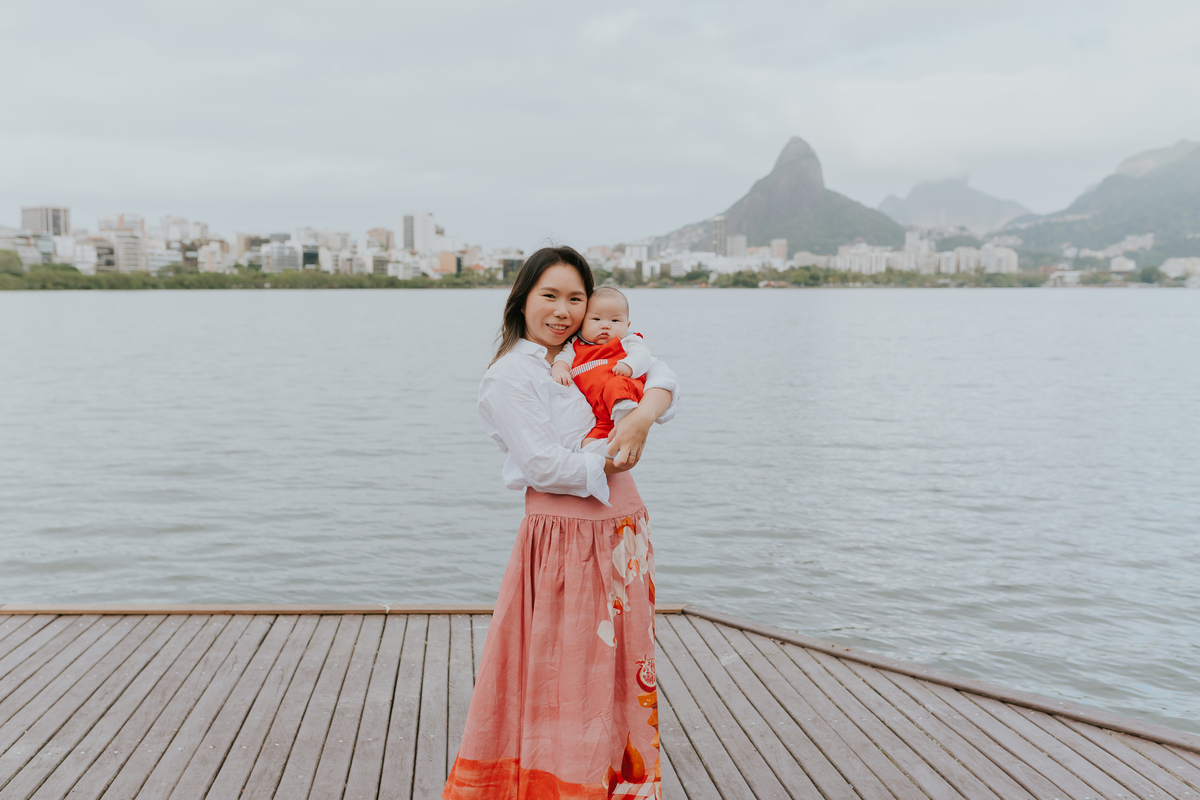 fotografia ensaio externo familia lagoa rodrigo de Freitas Rio de Janeiro rj fotografa 