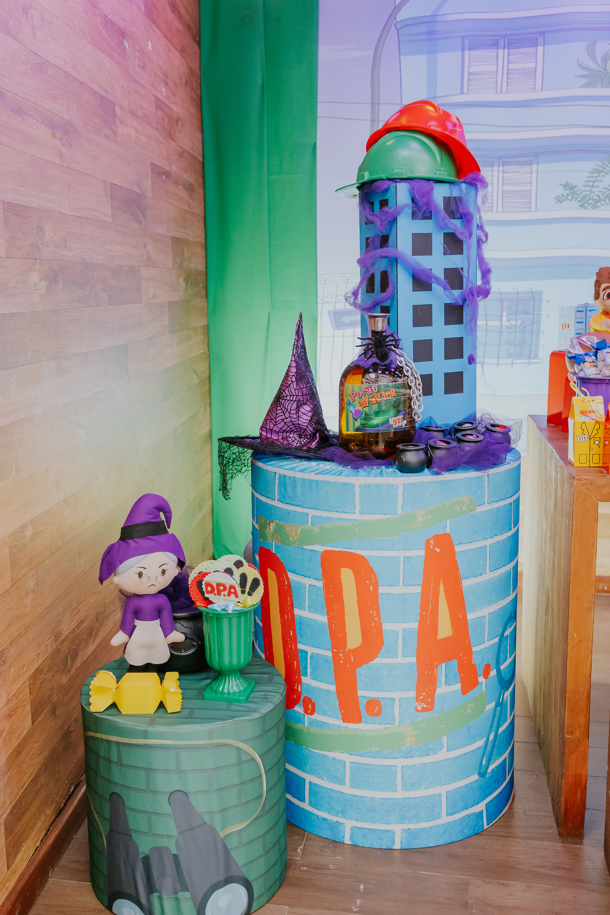 fotografa familia evento Rio de Janeiro 4 anos benjamín tema detetives do prédio azul fotografia festa infantil rj casa de festa tik tak botafogo 