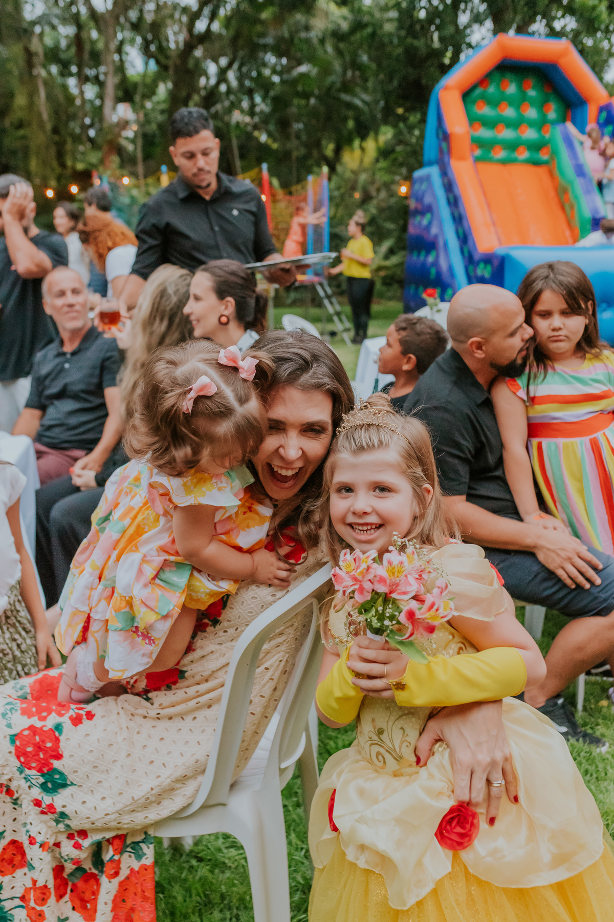 fotografia festa infantil 5 anos mia a bela e a fera barra da Tijuca fotografa de eventos rio de janeiro rj 
