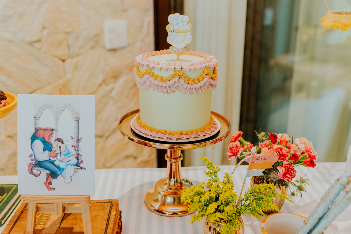 fotografia festa infantil 5 anos mia a bela e a fera barra da Tijuca fotografa de eventos rio de janeiro rj 