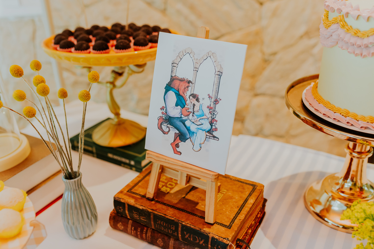 fotografia festa infantil 5 anos mia a bela e a fera barra da Tijuca fotografa de eventos rio de janeiro rj 