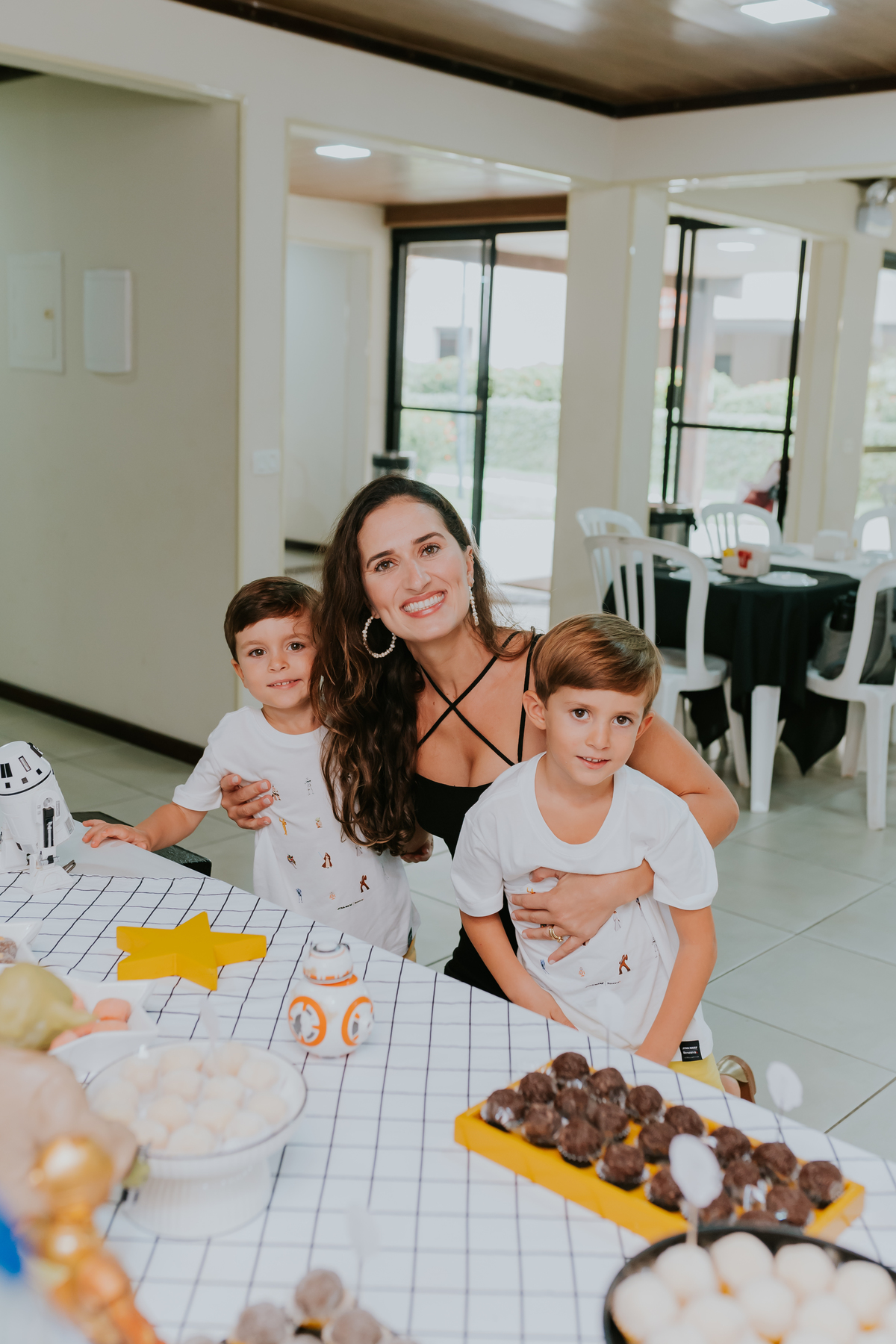 fotografa familia festa infantil evento Río de Janeiro barra da Tijuca 5 anos Joao Pedro tema star Wars rj fotografia 