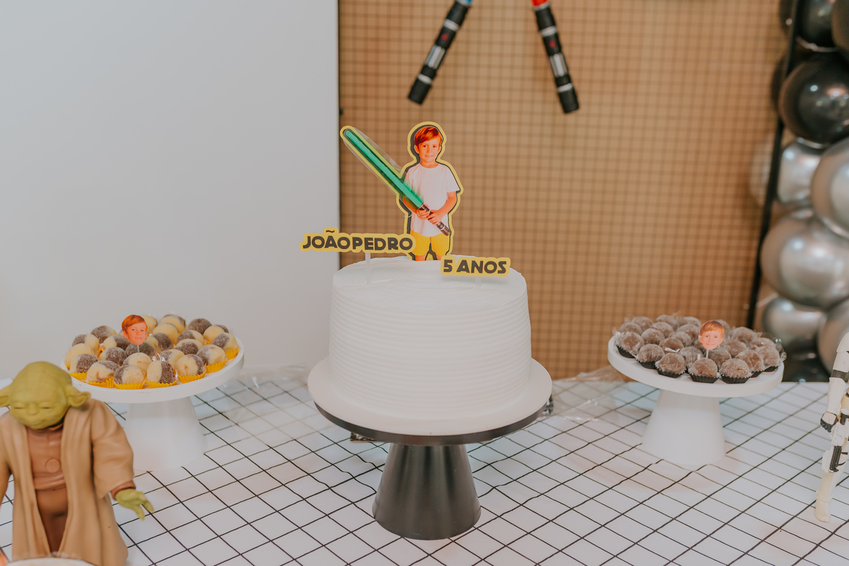 fotografa familia festa infantil evento Río de Janeiro barra da Tijuca 5 anos Joao Pedro tema star Wars rj fotografia 