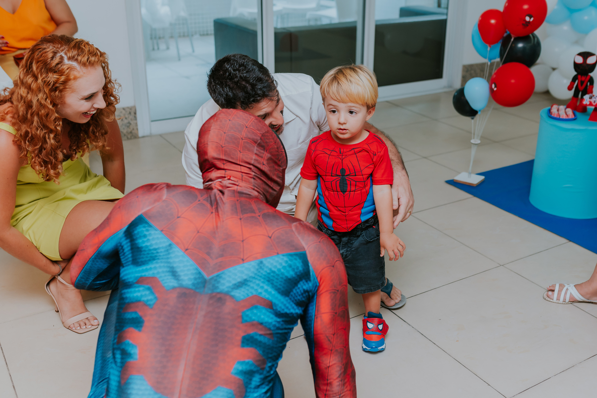 fotografia fotografa rj festa infantil 2 anos Davi tema homem aranha Niterói Icarai Rio de Janeiro familia 