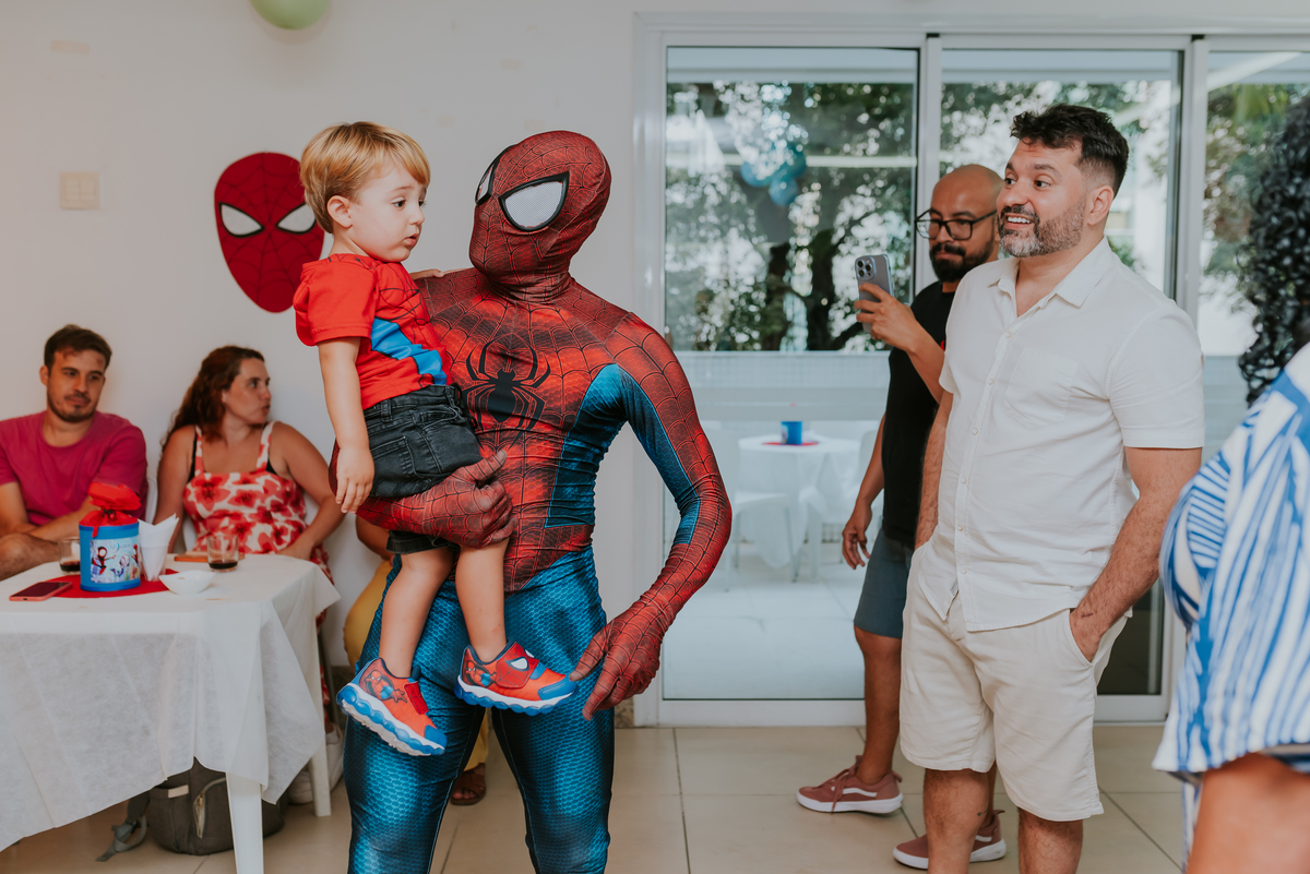 fotografia fotografa rj festa infantil 2 anos Davi tema homem aranha Niterói Icarai Rio de Janeiro familia 
