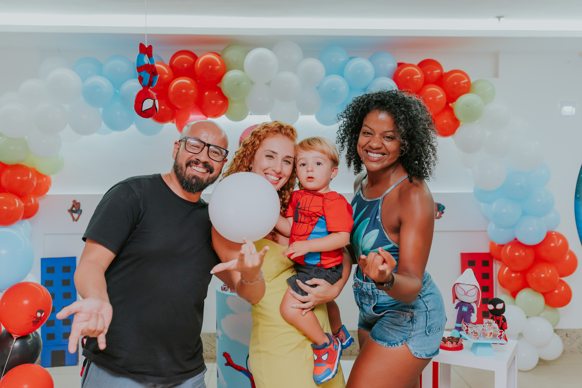 fotografia fotografa rj festa infantil 2 anos Davi tema homem aranha Niterói Icarai Rio de Janeiro familia 