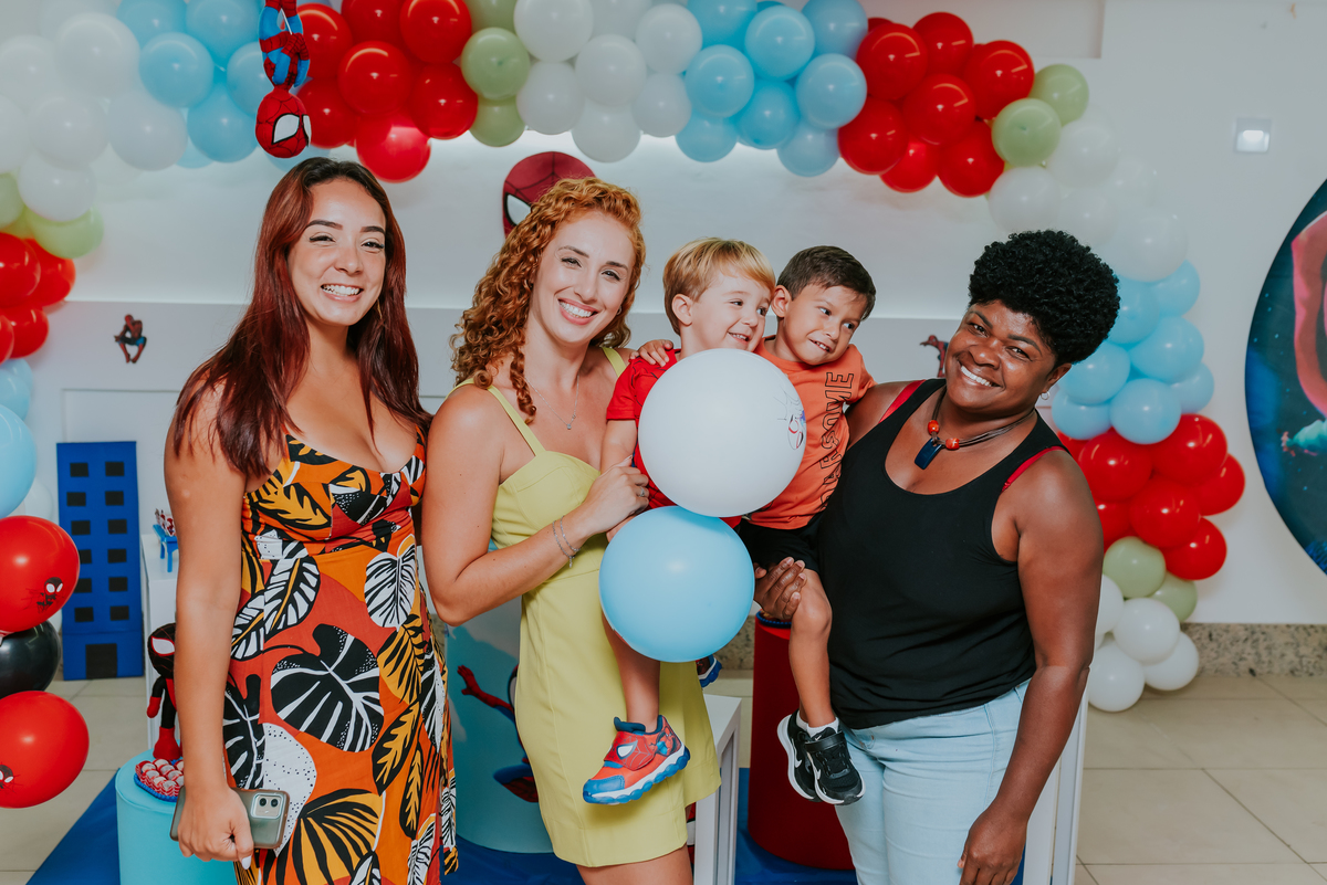 fotografia fotografa rj festa infantil 2 anos Davi tema homem aranha Niterói Icarai Rio de Janeiro familia 