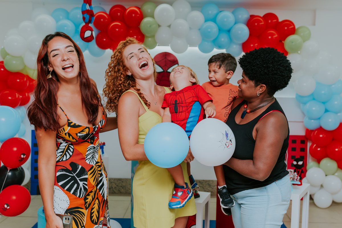 fotografia fotografa rj festa infantil 2 anos Davi tema homem aranha Niterói Icarai Rio de Janeiro familia 