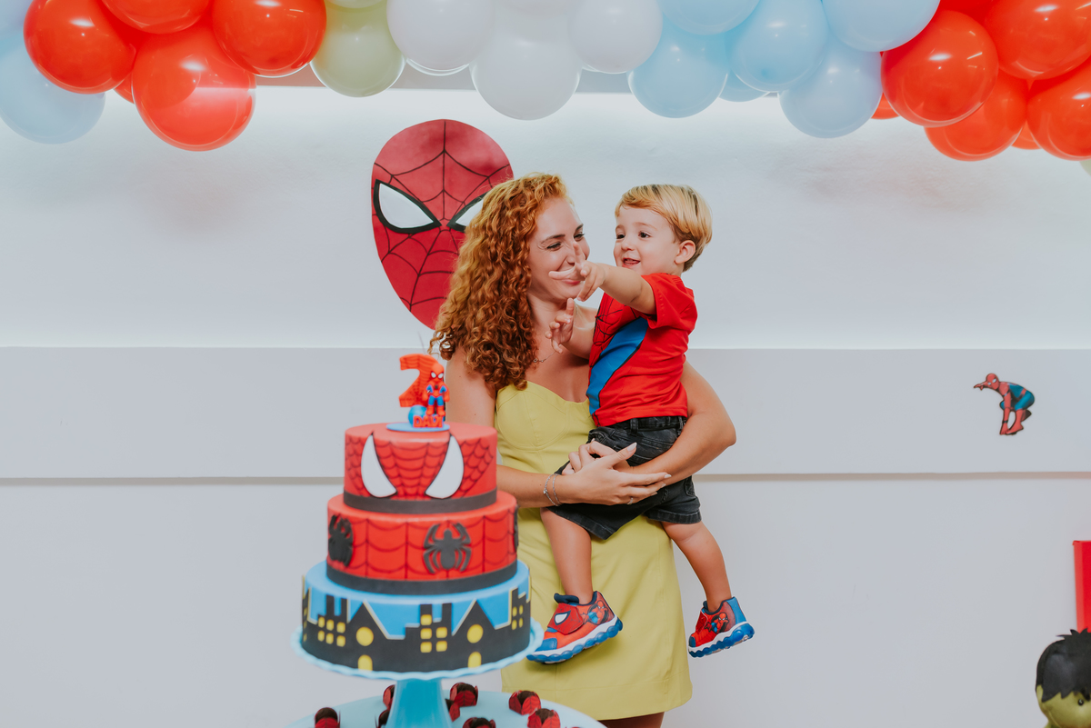 fotografia fotografa rj festa infantil 2 anos Davi tema homem aranha Niterói Icarai Rio de Janeiro familia 