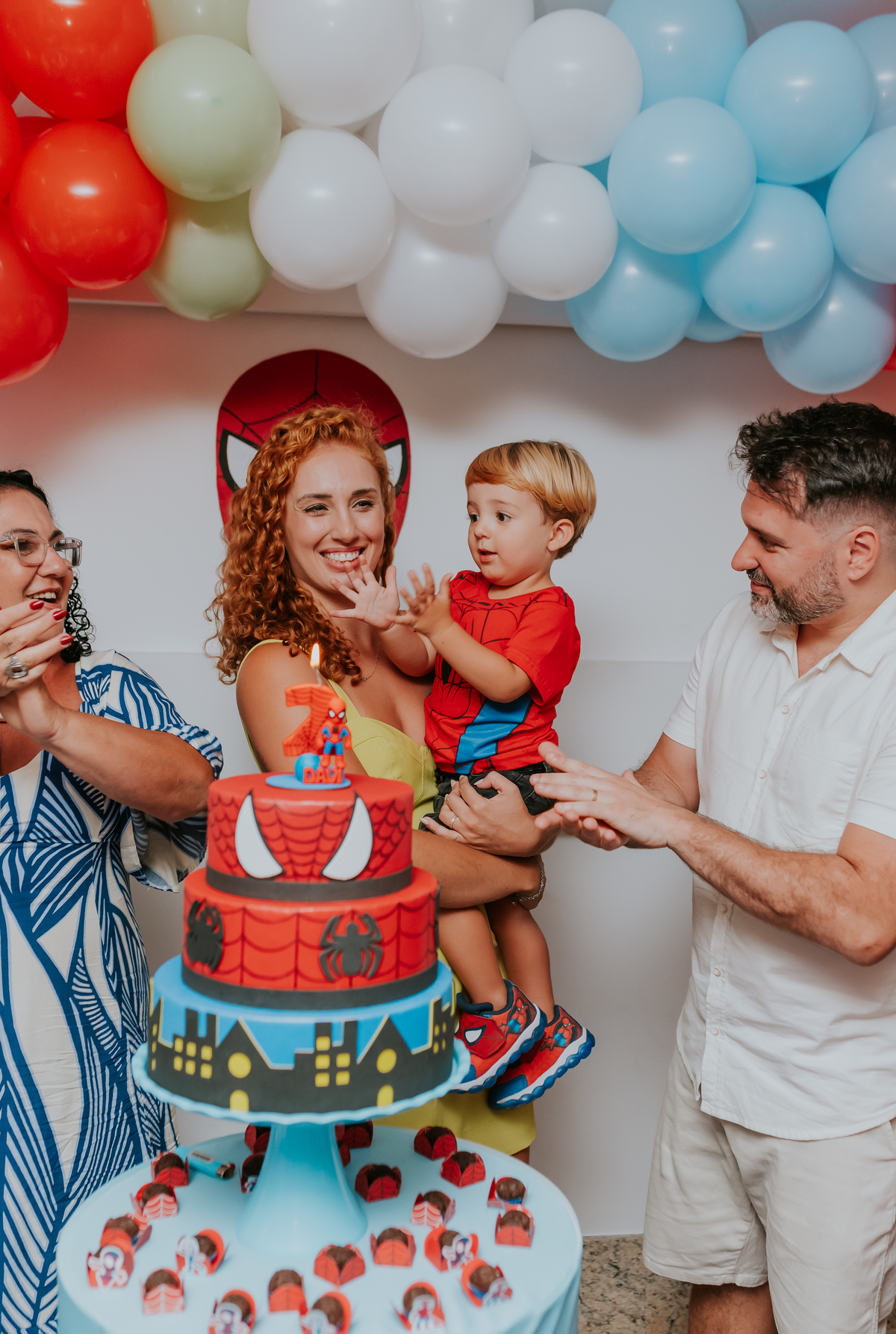 fotografia fotografa rj festa infantil 2 anos Davi tema homem aranha Niterói Icarai Rio de Janeiro familia 