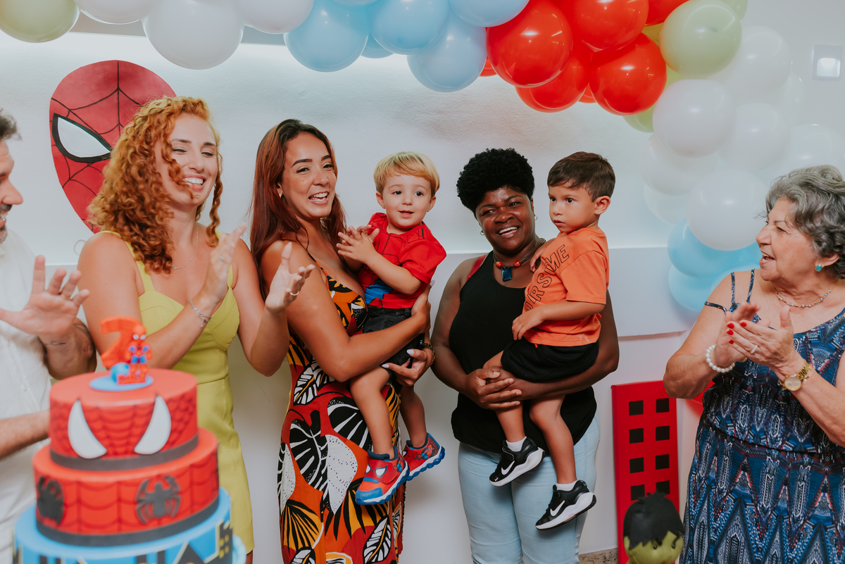 fotografia fotografa rj festa infantil 2 anos Davi tema homem aranha Niterói Icarai Rio de Janeiro familia 